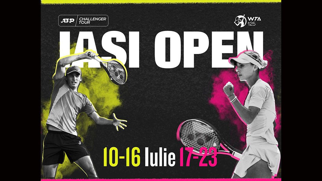 Jucători de top din tenisul mondial revin la Iași, anul viitor! Turneele ”Iași Open” ATP Challenger 100 și WTA 125 vor avea loc în luna iulie 2023, la Baza Sportivă Ciric