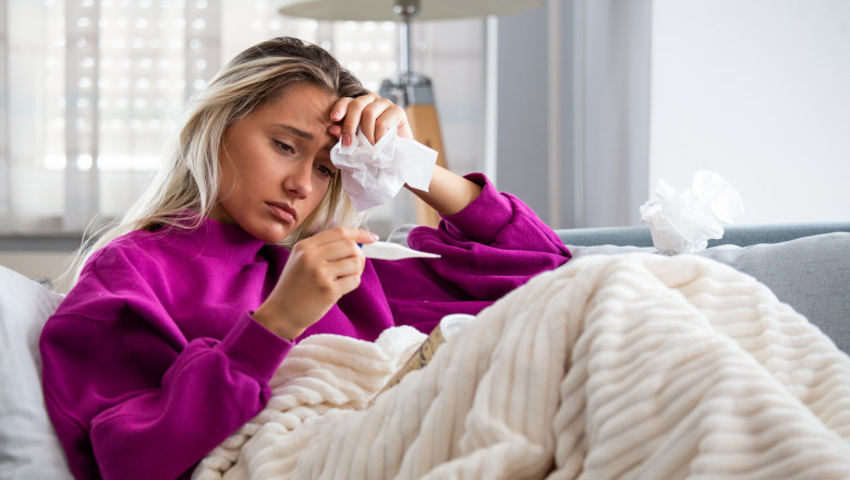 Record de infecții respiratorii înregistrate în săptămâna Crăciunului