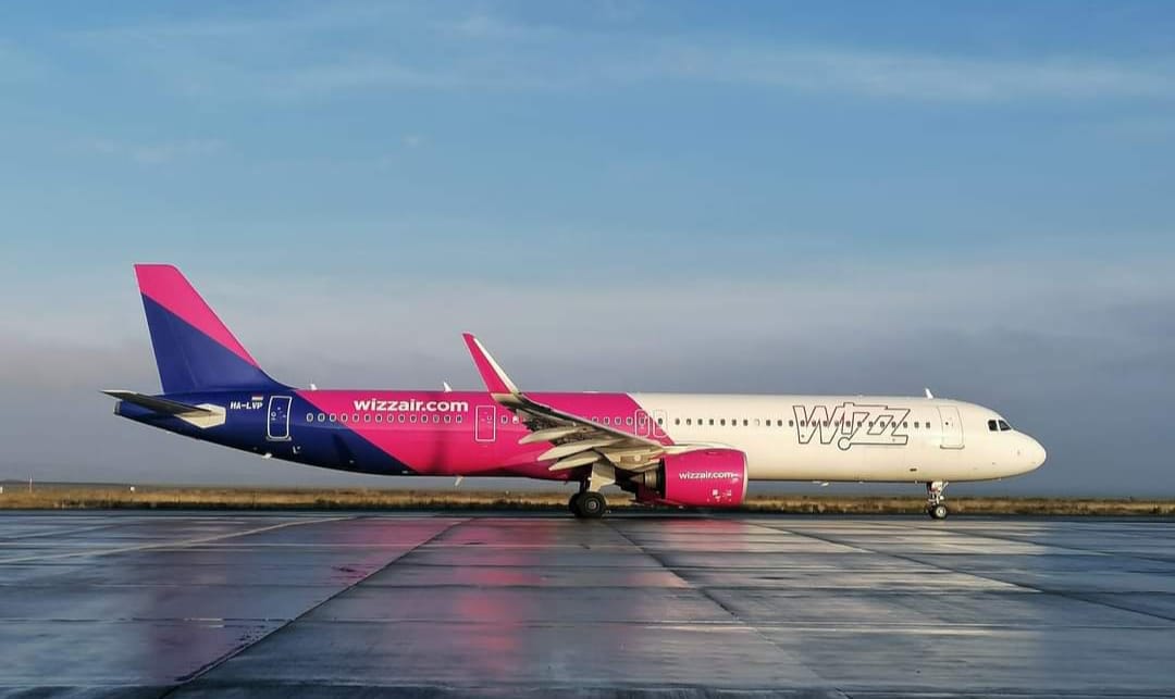 Trei noi destinaţii de pe Aeroportul Internaţional Iaşi, operate de Wizz Air
