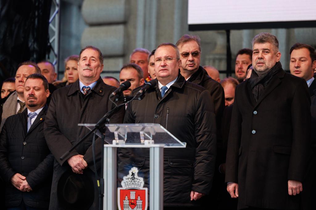 Costel Alexe şi Mihai Chirica, scoşi din pozele oficiale, a lui Ciucă şi Ciolacu