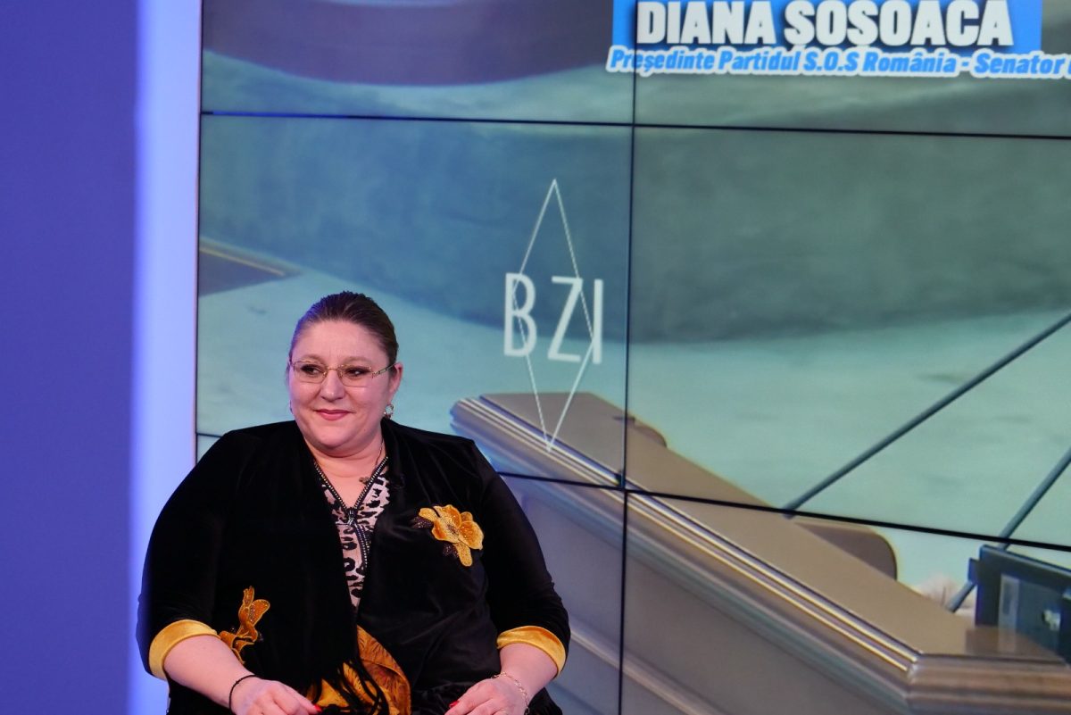 Parlamentarul Diana Șoșoacă la BZI LIVE: „De aia sunt periculoasă. Un singur om curajos constituie o majoritate” – VIDEO