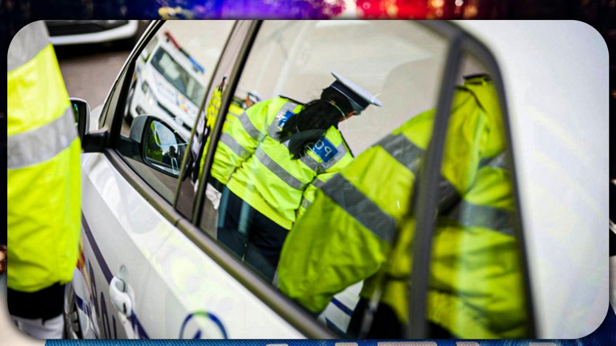 Cam așa arată ghinionul pentru șoferii care se urcă băuți la volan. S-au întrecut în fața polițiștilor la viteză și băut, dar au fost trași pe dreapta