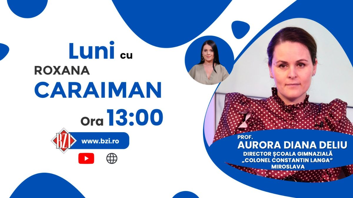 Stop bullying! Despre a recunoaște și a produce o schimbare în școli vorbește prof. Diana Aurora Deliu la BZI LIVE