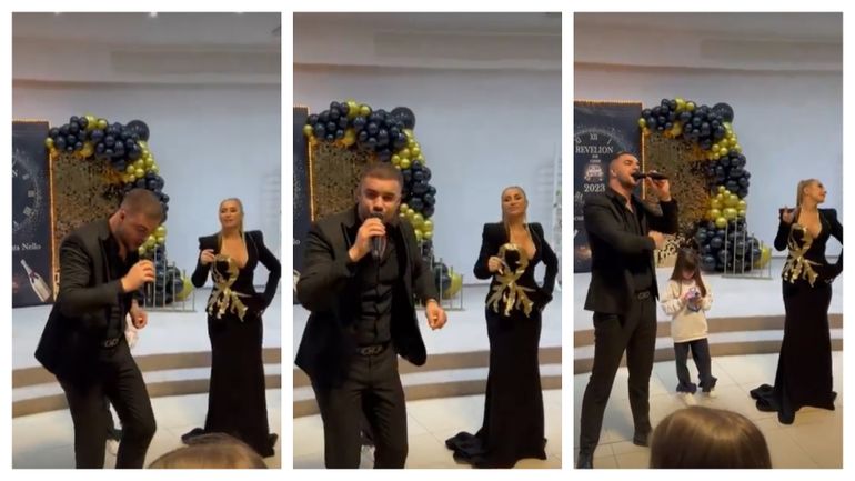 Anamaria Prodan a petrecut noaptea dintre ani alături de Culiță Sterp. Ce ținută a avut impresara