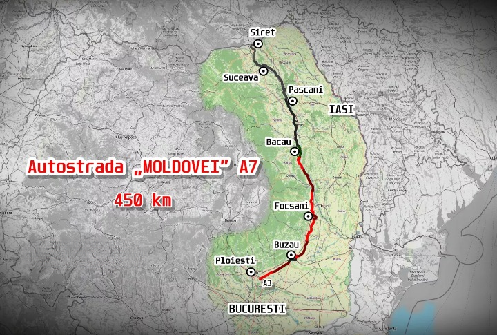 Probleme pentru A7! O licitaţie pentru Autostrada Moldovei care a fost lansată în 2021 nu s-a încheiat nici în prezent
