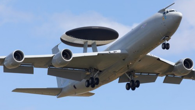Avionele de supraveghere NATO vor ateriza în România pentru a monitoriza acțiunile ruşilor pe frontul din Ucraina