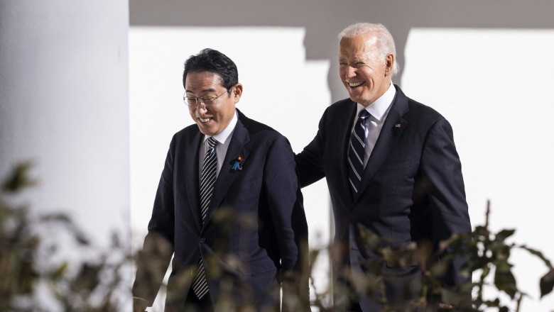 Prim-ministrul japonez Fumio Kishida, prima vizită la Casa Albă – VIDEO