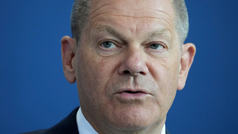 Cancelarul german, în discuţii cu aliaţii pentru aprovizionarea cu tancuri grele a Ucrainei: „Mă gândesc mereu la situaţie”