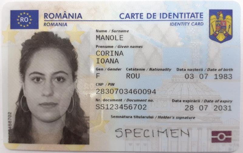 Cum va arăta noul buletin cu cip. Când va fi disponibilă această carte de identitate electronică pentru toți românii