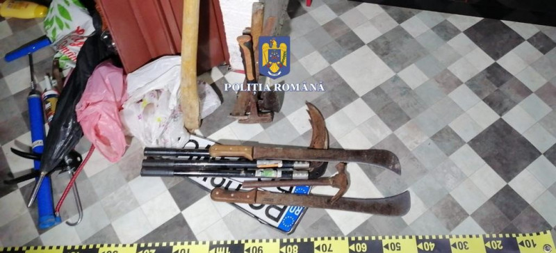 Conflict în județul Bacău. Patru indivizi arestați, după ce au lovit doi polițiști cu bâte