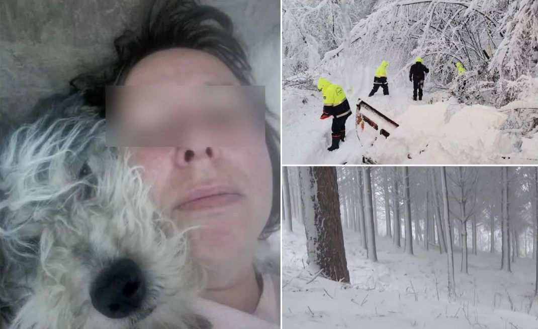 O româncă a murit înghețată în viscolul din munții Apenini, Femeia a fost găsită îngropată sub zăpadă, lângă câinii ei
