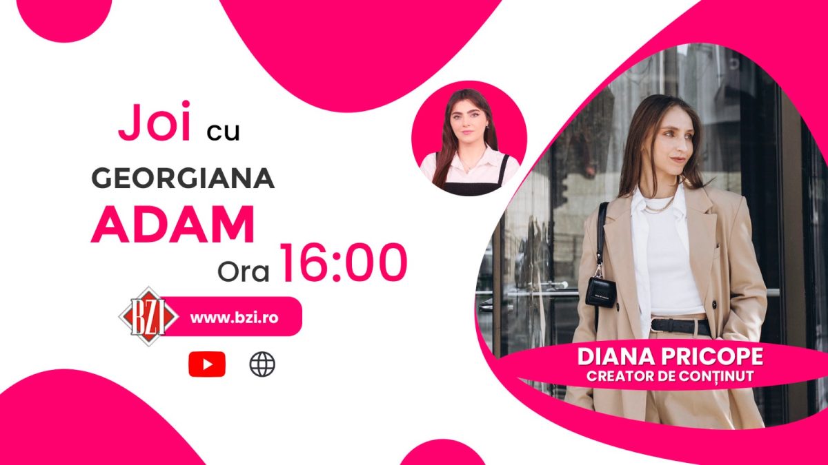 Diana Pricope, creator de conținut, povestește pentru BZI LIVE cât de greu este să îți construiești o comunitate în mediul online
