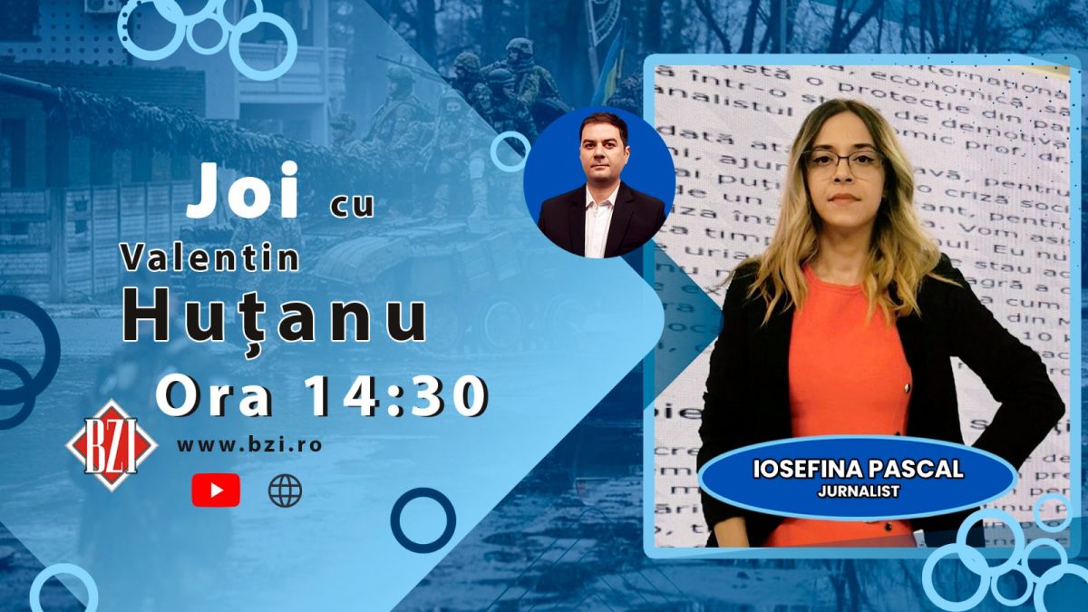 Incisivul jurnalist Iosefina Pascal, nouă ediție exclusivă BZI LIVE