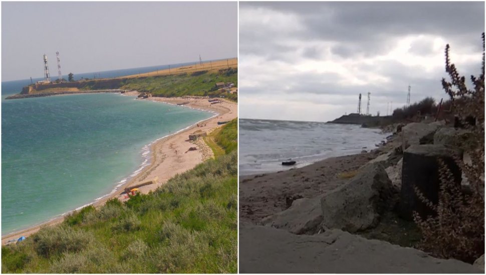 Cea mai frumoasă plajă de pe litoral a fost înghițită de valuri peste noapte. Ce spun specialiștii 
