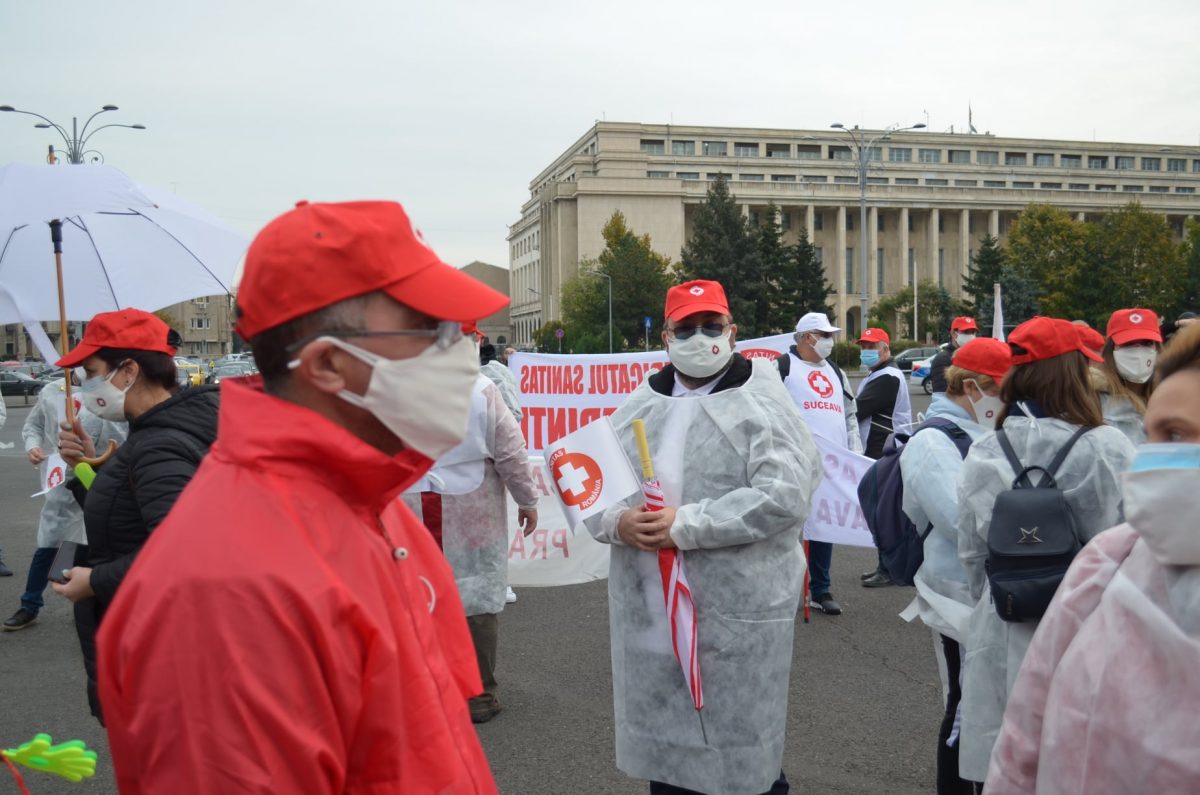 Federația sindicală Sanitas amenință cu proteste dacă Guvernul nu majorează salariile din Sănătate