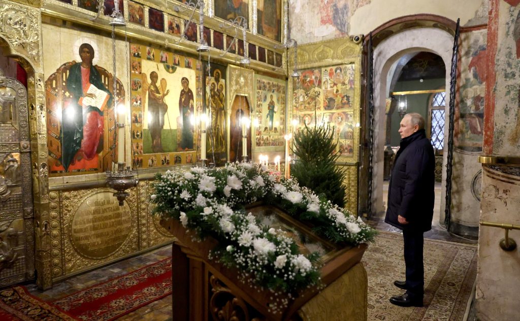 Mesajul ciudat transmis de președintele rus Vladimir Putin, cu ocazia Crăciunului
