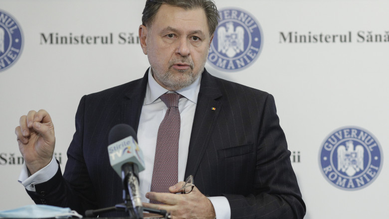 Ministrul Sănătății Alexandru Rafila, declarații despre scandalul efectelor vaccinului Covid – LIVE VIDEO