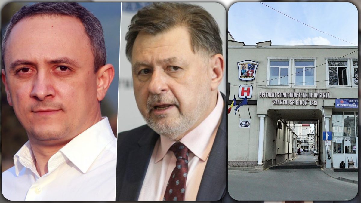 Ministrul Alexandru Rafila și managerul Dan Timofte, „cuplu” sinistru, bun de plată! Pacienții trebuie să le ceară banii cheltuiți pe medicamentele și materialele sanitare pe durata internării la Spitalul „Sf. Spiridon”!