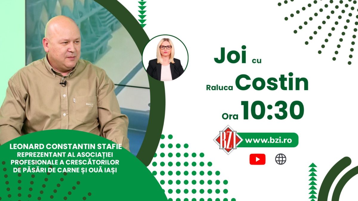 Ce semnificație au literele și cifrele de pe oua? Care sunt cele mai bune oua din comerț? Discutie cu Leonard Constantin Stafie, reprezentant Asociația Profesionala a Crescătorilor de Păsări de Carne și Oua, numai la BZI LIVE!