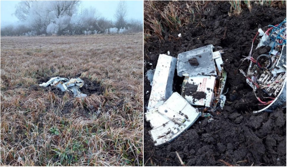 Resturile unei rachete ruseşti, descoperite la Briceni, în Republica Moldova