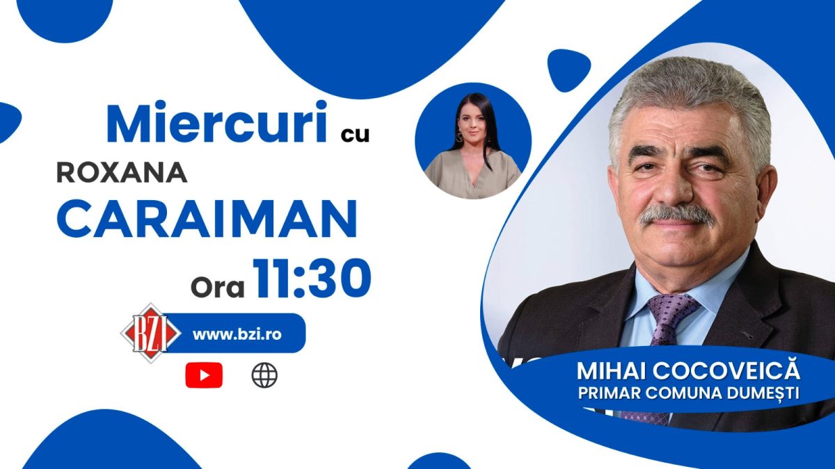 Opoziția înțeleasă greșit în comuna Dumești? Ce oportunități ratează localitatea dezbate primarul Mihai Cocoveică la BZI LIVE