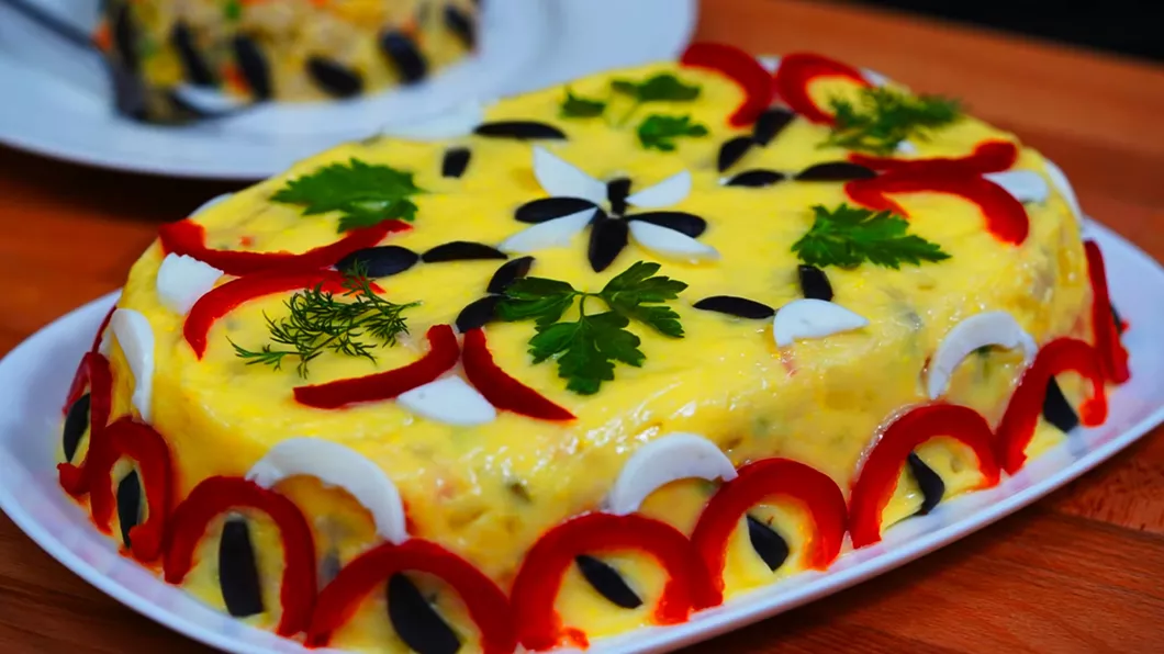 Ce a putut scrie o bucureșteancă pe salata Boeuf de Revelion. A observat prea târziu greşeala