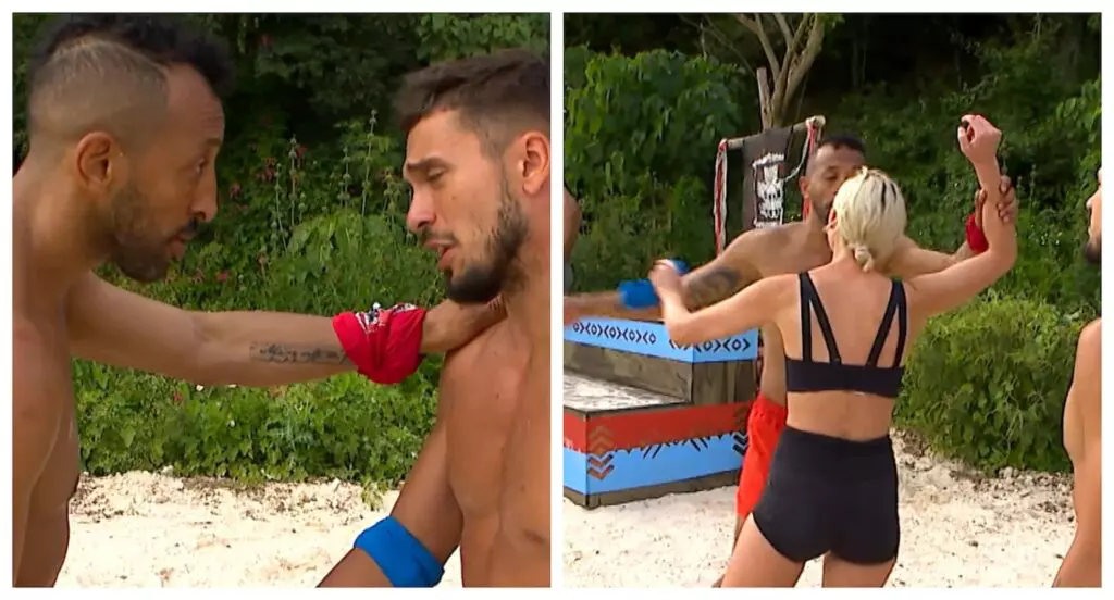 Un nou scandal zguduie Survivor. Kamara și Andrei Krișan au fost la un pas de bătaie! Ce nu s-a văzut pe camere