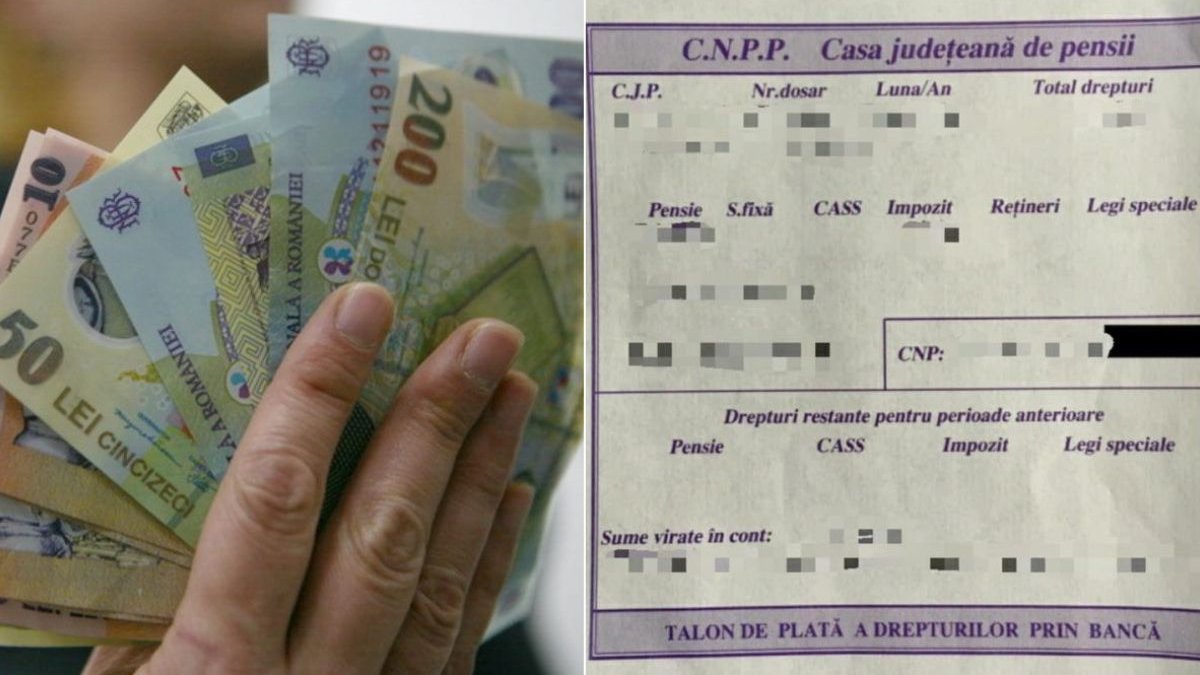 Casa Națională de Pensii a publicat situația la zi: Unu din patru pensionari români trăiește lunar din indemnizația minimă