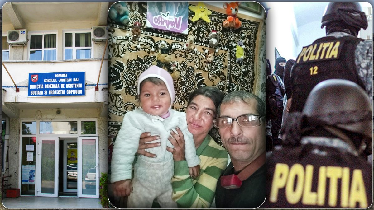Poveste cusută cu ață albă! Un bebeluș de 2 ani ar fi fost abandonat de mamă în brațele unui cerșetor din Iași. Părinții neagă totul! – GALERIE FOTO
