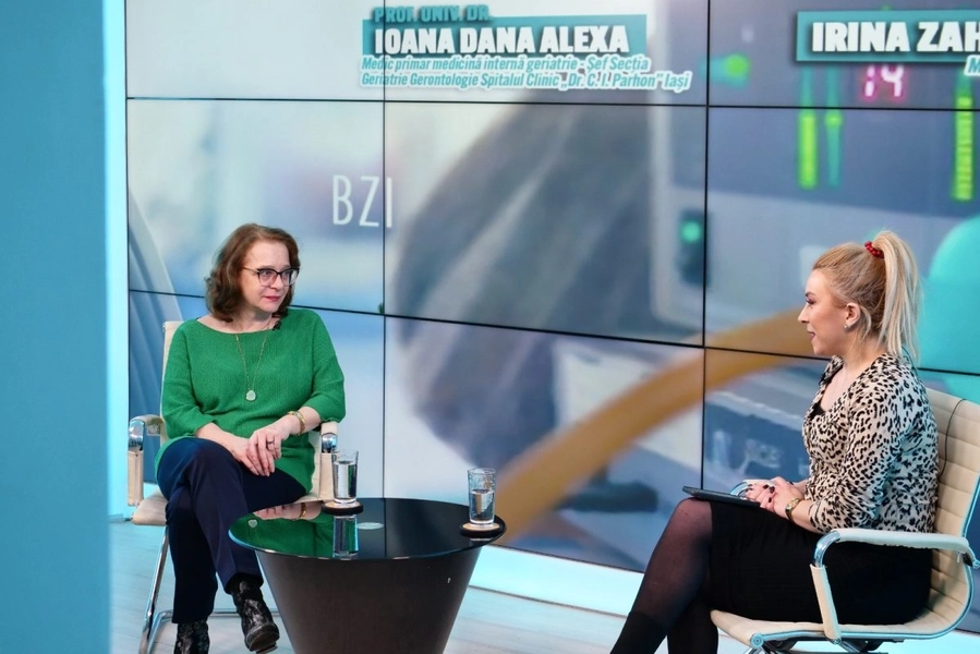 De ce bătrânii trebuie să apeleze la medicul geriatru? Prof. univ. dr. Ioana Dana Alexa: „Îi chemăm la control și pentru a urmări în ce măsură recomandările noastre sunt eficiente” – VIDEO