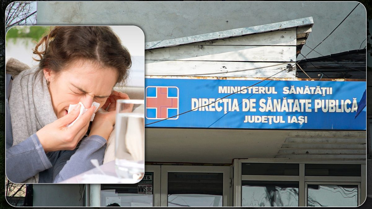 Numărul de infecții respiratorii acute este în scădere la Iași! Trei persoane și-au pierdut viața din cauza virusului gripal de tip A