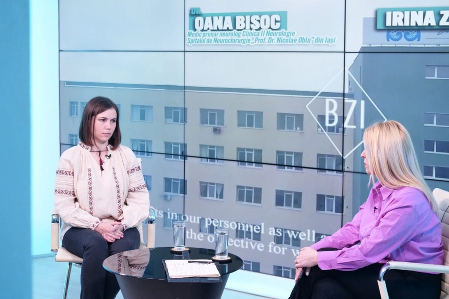 Dr. Oana Bișoc, despre complicațiile atacului cerebral: „Depinde foarte tare cât muncește pacientul, pentru ca să se refacă” – VIDEO