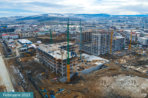 Șantierul Silk District crește pe zi ce trece. Vezi cele mai recente progrese