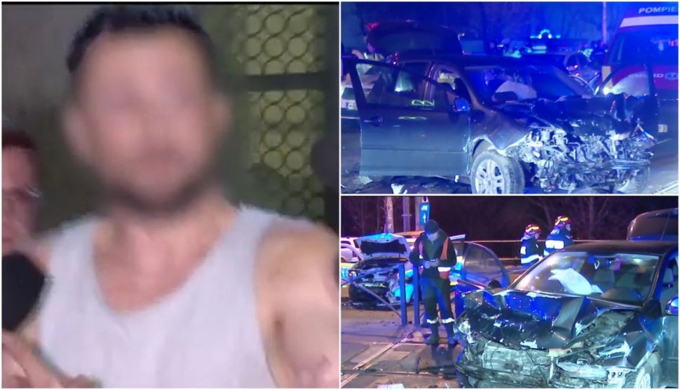 Ce a declarat șoferul băut care a băgat în spital doi agenți de poliție: „Deci, mie îmi pare rău de acest polițai. Vreau să mă văd cu el!”