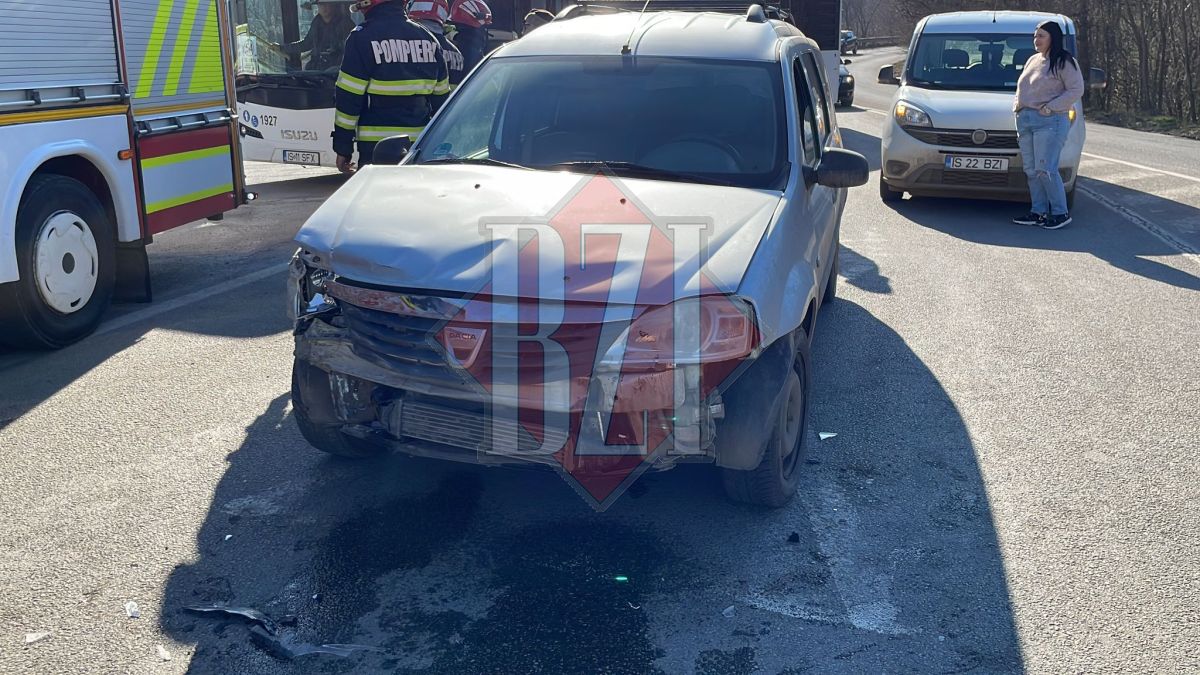 Accident rutier în comuna Popricani. Două persoane au fost rănite, după ce maşinile în care se aflau s-au ciocnit – UPDATE, FOTO, VIDEO