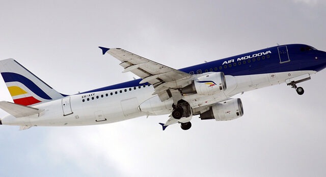 Spațiul aerian al Republicii Moldova, închis din motive de securitate. Aeronava ce trebuia să aterizeze la Chișinău a fost redirecționată la Iași