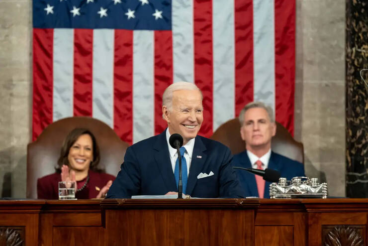 Joe Biden a fost huiduit puternic în timpul discursului privind Starea Națiunii – VIDEO