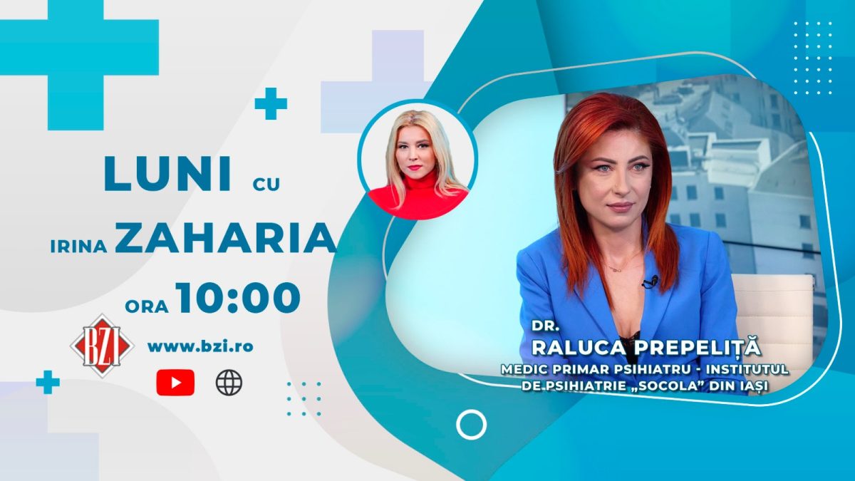 Dr. Raluca Prepeliță, medic primar psihiatru în cadrul Institutului de Psihiatrie Socola Iași, vorbeste în emisiunea BZI LIVE despre cum pot fi tratate adicțiile