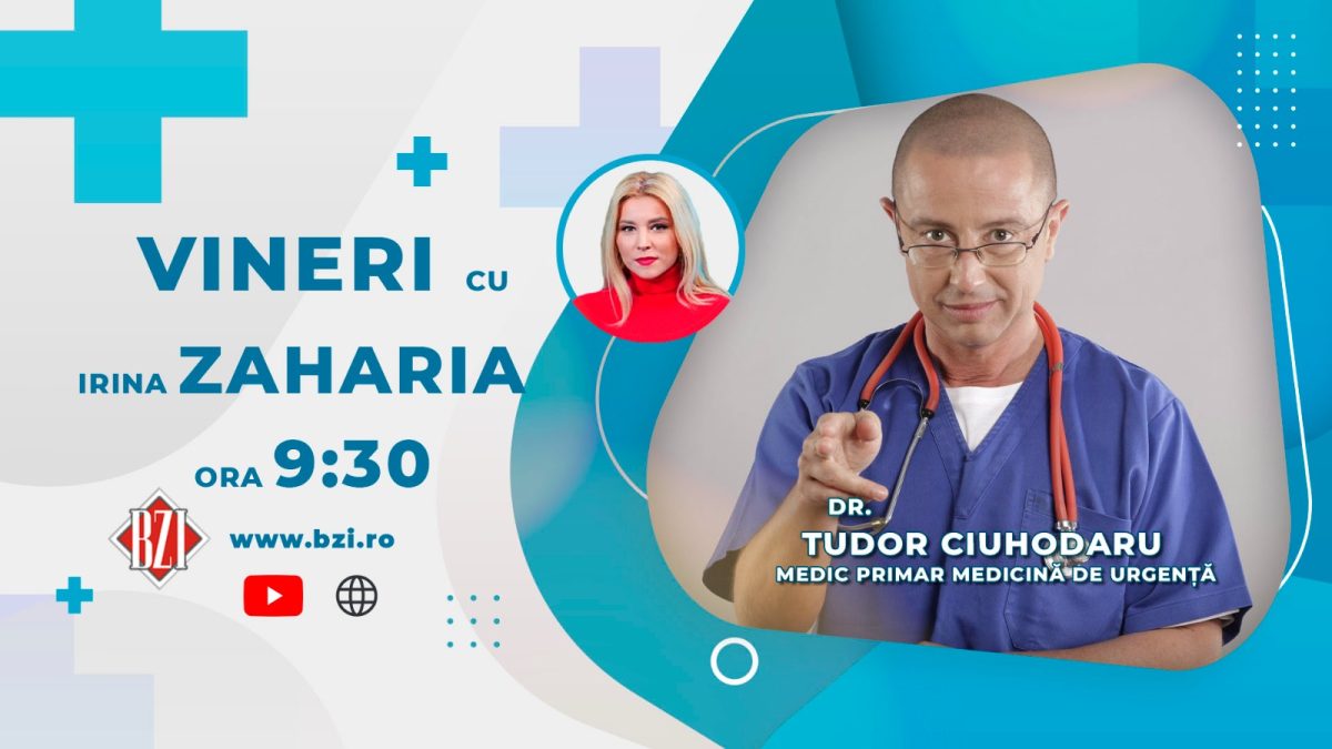 Dr. Tudor Ciuhodaru, medic primar de medicină de urgență, Spitalul de Neurochirurgie „N. Oblu” Iași, discută în emisiunea BZI LIVE despre măsurile de siguranță în cazurile unor cutremure