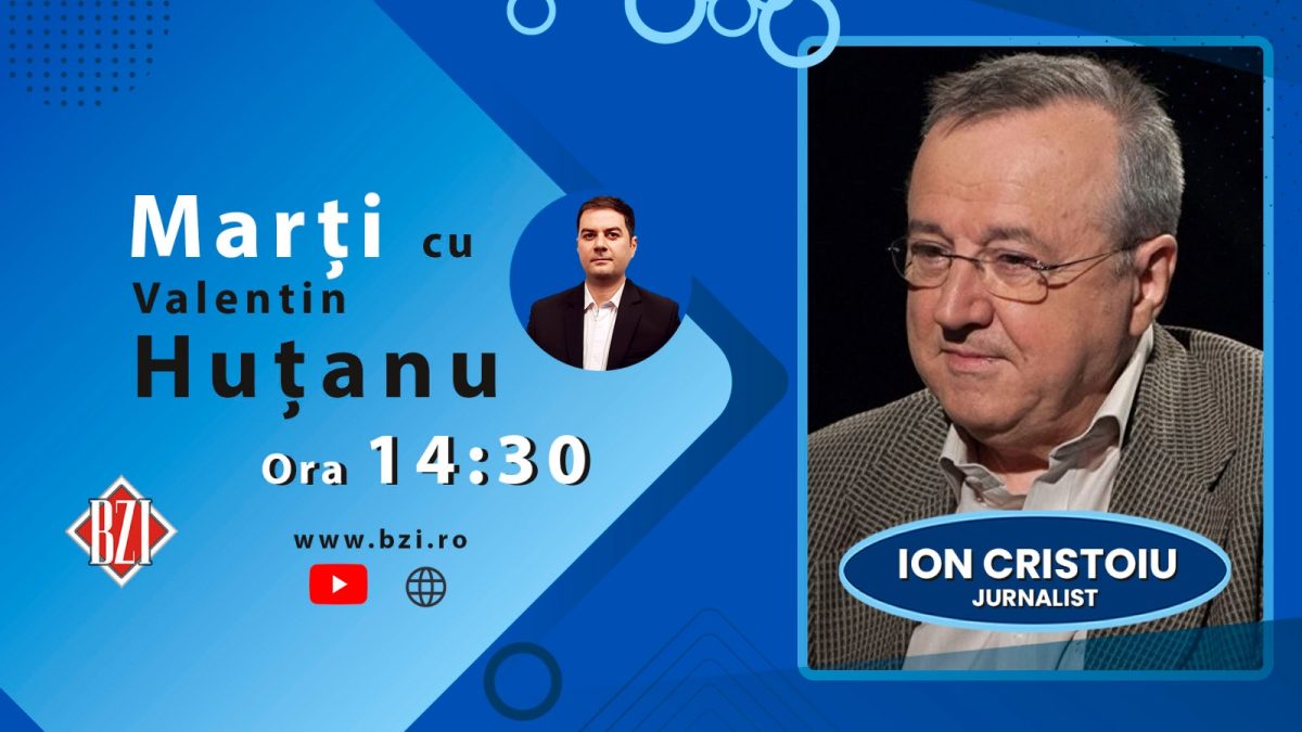 Ediție de impact la BZI LIVE, alături de jurnalistul Ion Cristoiu