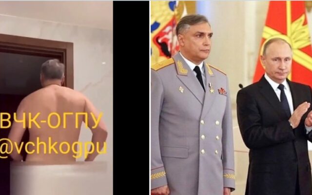 Răzbunare a lui Progojin? Imagini virale cu Matovnikov, comandantul adjunct al forțelor terestre rusești, surprins dansând gol – VIDEO