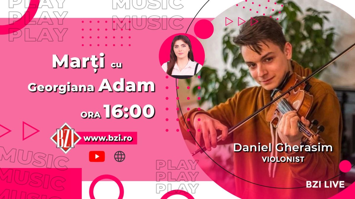 Daniel Gherasim, violonist, împărtășește totul despre parcursul său muzical în interviul BZI LIVE