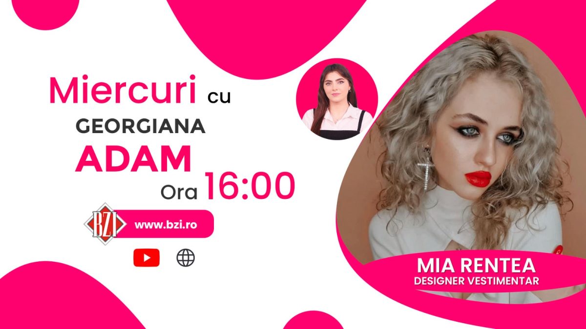 Mia Rentea, designer vestimentar, detaliază pentru BZI LIVE despre povestea hainelor “de la bunica”