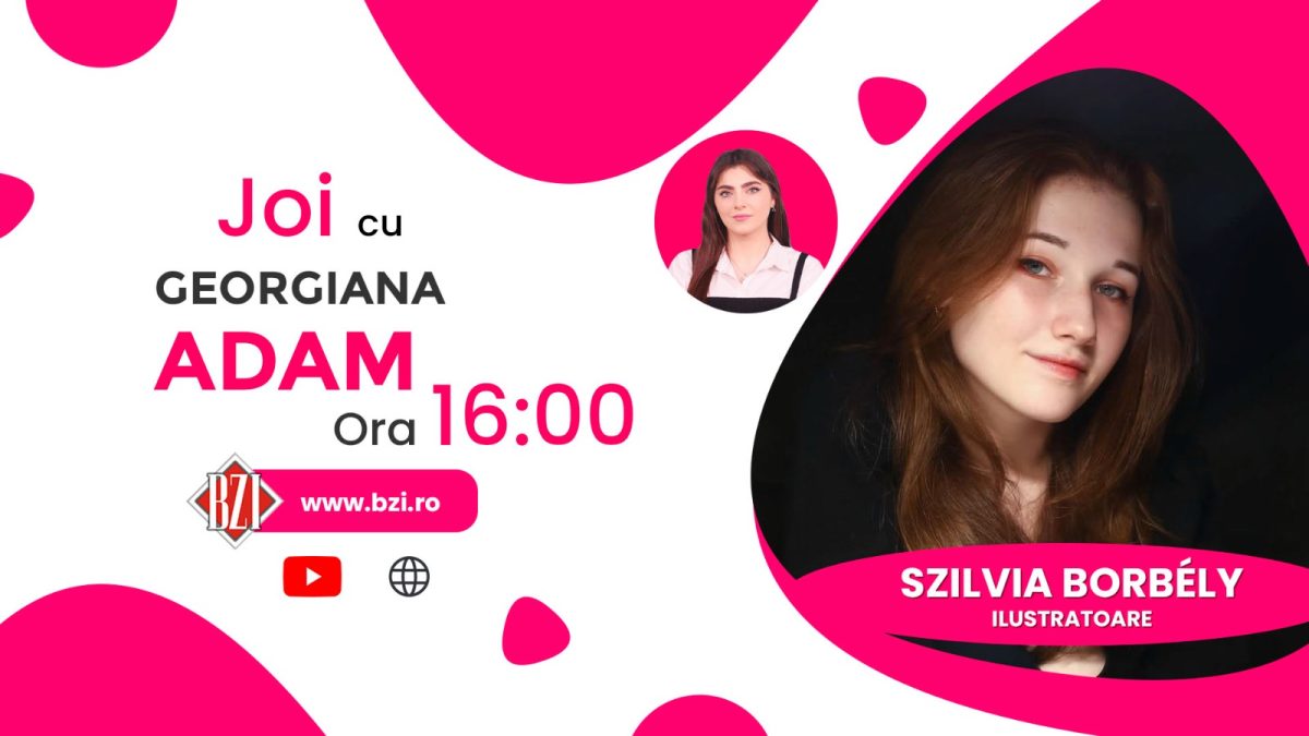 Szilvia Borbély, ilustratoare, povestește pentru BZI LIVE cum poate fi îmbunătățită creativitatea