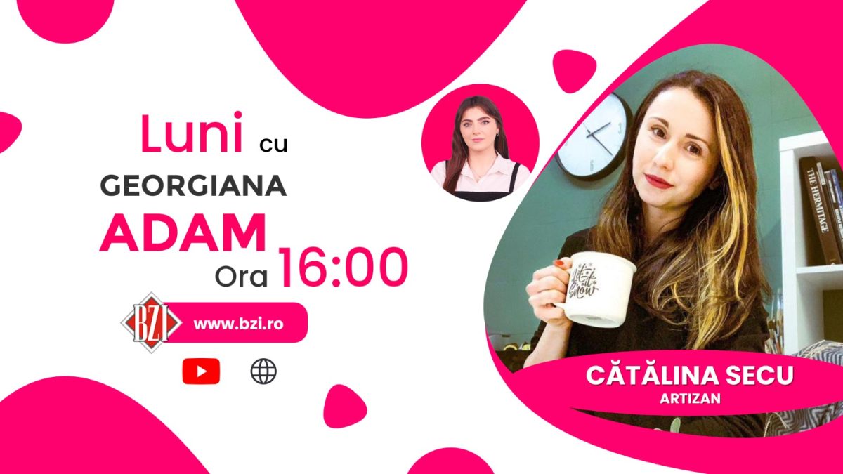 Cătălina Secu, artizan, povestește pentru BZI LIVE despre atelierul de ceramică
