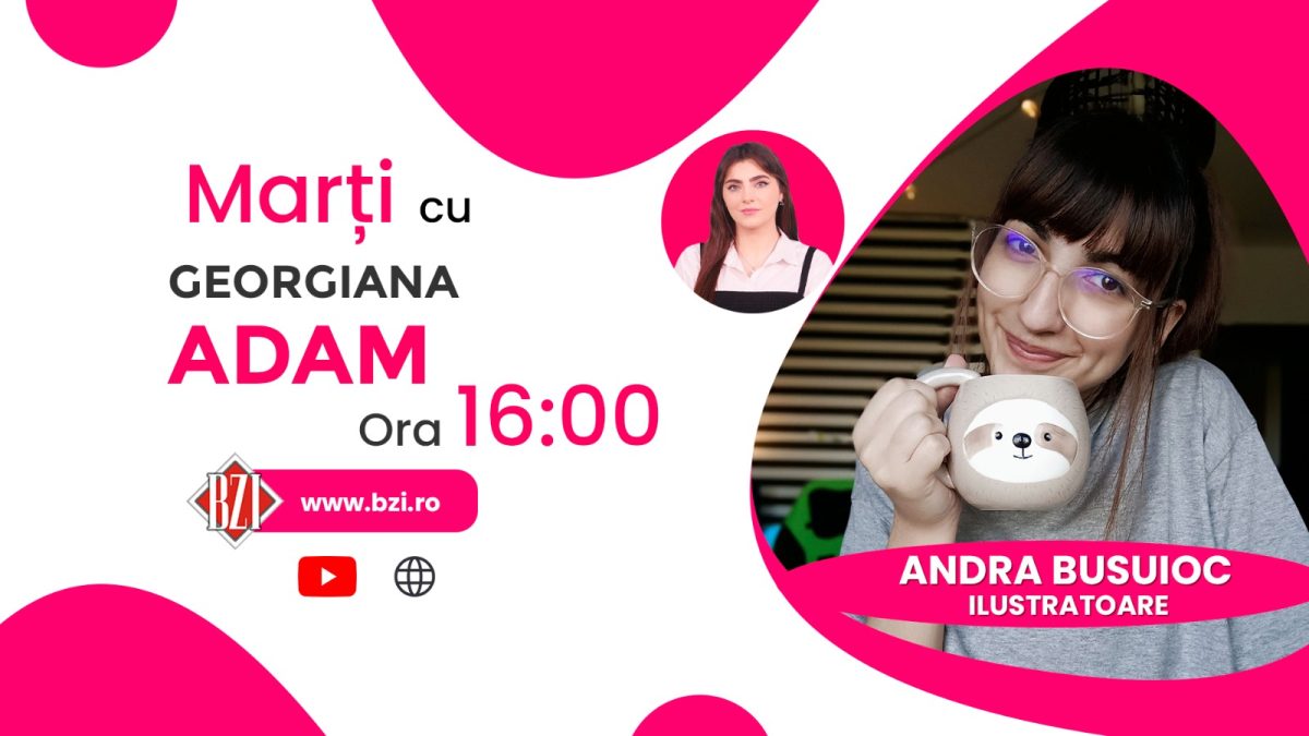 Andra Busuioc, ilustratoare, povestește pentru BZI LIVE despre studioul de creație Graphlings
