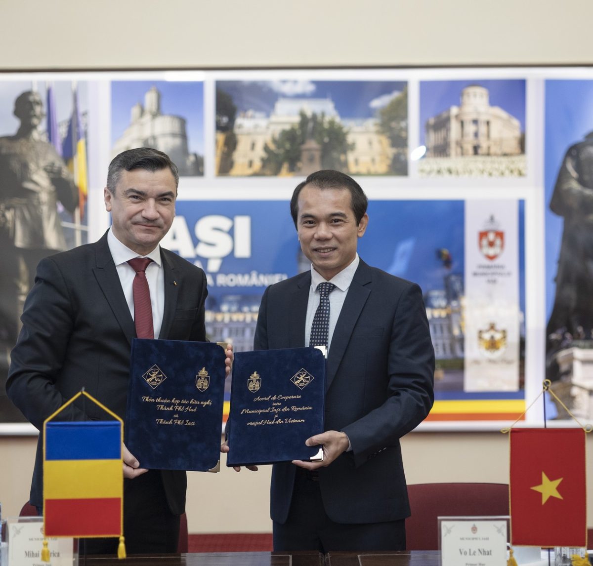 Municipiul Iași s-a înfrățit cu orașul Hue din Vietnam