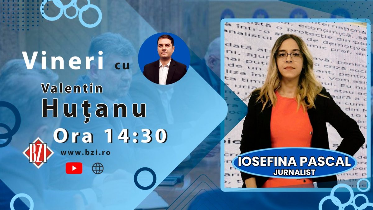 Dezvăluiri incendiare, doar la BZI LIVE, într-un dialog de zile mari alături de incisivul și curajosul jurnalist Iosefina Pascal