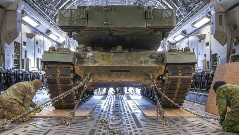 Primul tanc Leopard 2 a fost trimis deja în Ucraina – VIDEO