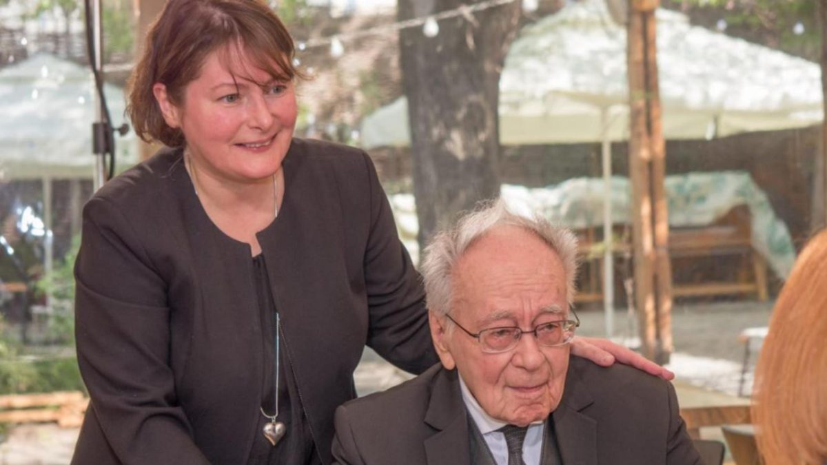 Cine este soția lui Mihai Șora. Poeta Luiza Palanciuc este cu 56 de ani mai tânără și i-a fost aproape în ultimii ani de viață